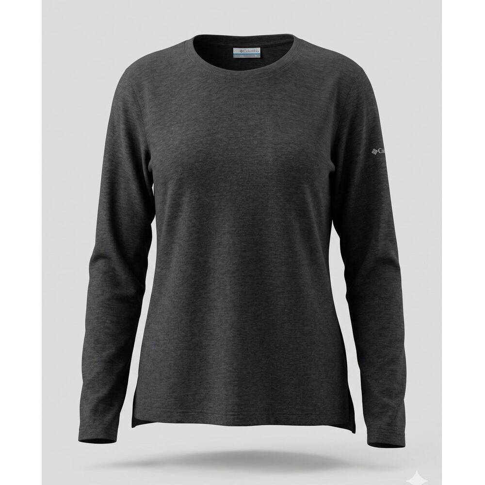 Columbia Womens XL Outdoors Gorpcore Granola Girl‎ Minimalist Long Sleeve Tee